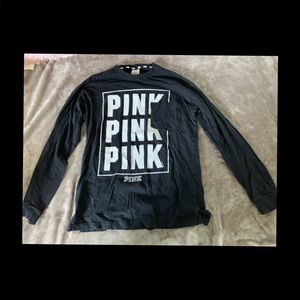 Black Pink long sleeve shirt